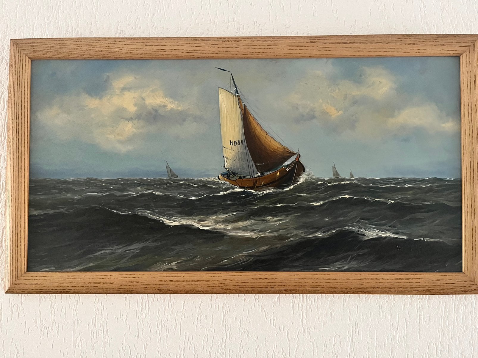 Olieverf schilderij van Jaarsma, Antiek en Kunst, Kunst | Schilderijen | Klassiek, Ophalen, Oud hollands, Olieverf, Gesigneerd