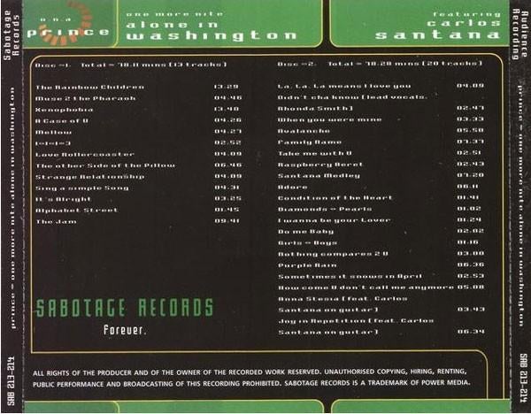 PRINCE - ONE MORE NITE ALONE IN WASHINGTON 2002 (2CD), Verzenden, Nieuw in verpakking