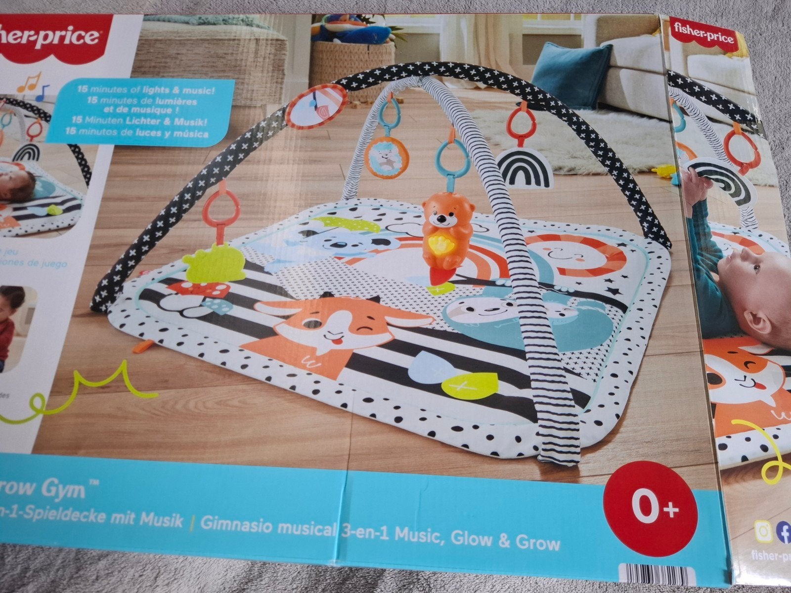 Fisher-Price 3-in-1 Muziek Speelkleed, Ophalen of Verzenden, Zo goed als nieuw, Speelkleed, Met licht