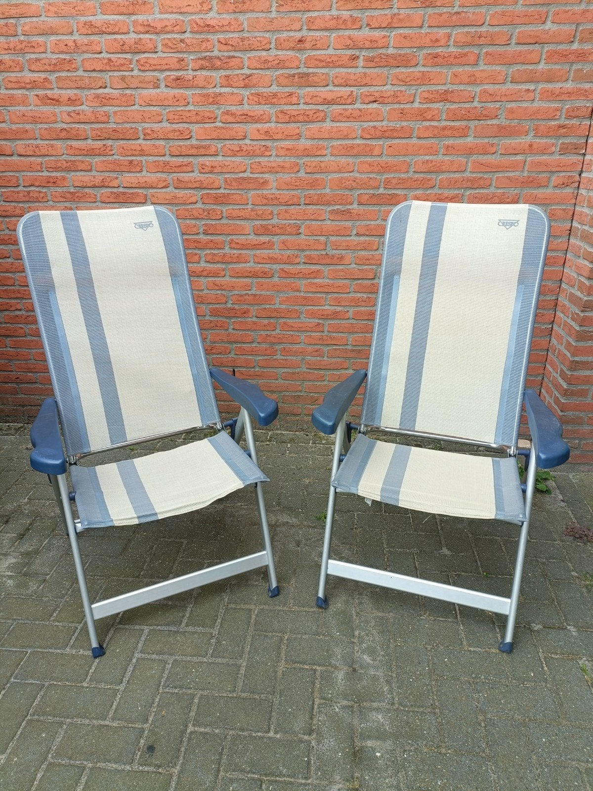 Crespo lichtgewicht campingstoelen (2 stuks), Ophalen