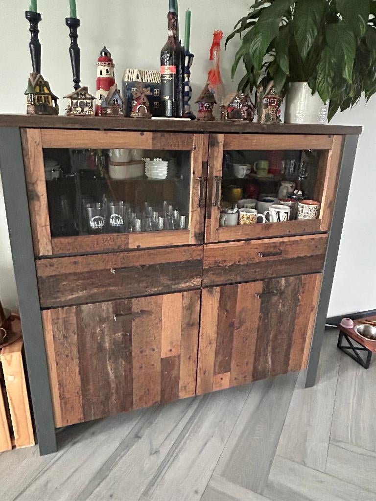 Cabinet - Industrial Style, Ophalen of Verzenden, Zo goed als nieuw