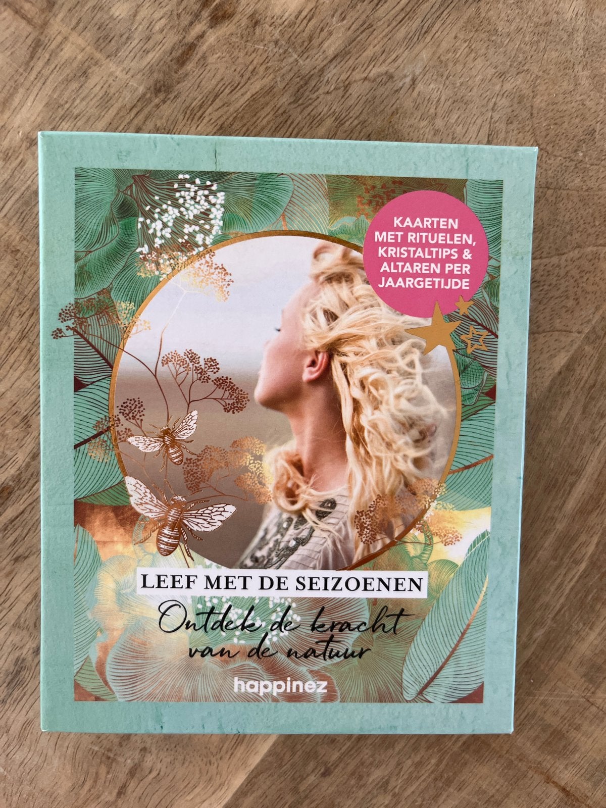 Leef met de Seizoenen Happinez Kaartenset, Ophalen of Verzenden, Zo goed als nieuw, Spiritualiteit algemeen, Overige typen