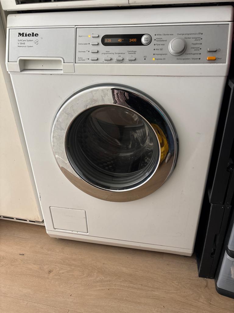 Miele  Wasmachine, Ophalen, Gebruikt, Voorlader, Kort programma