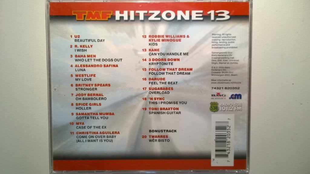 Hitzone 13, Ophalen of Verzenden, Zo goed als nieuw, Pop, Album