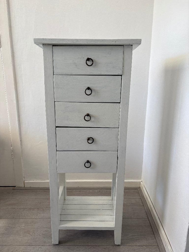 Bijzettafel, Ophalen, Minder dan 55 cm, Vintage, Zo goed als nieuw