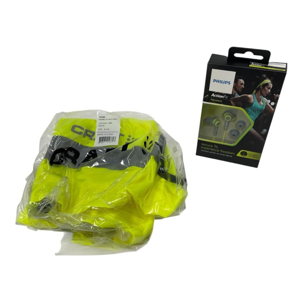 Running set Craft hesje + Philips oortelefoon. Nieuw., Ophalen, Nieuw
