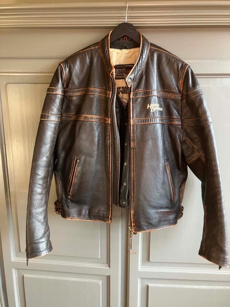 Harley Davidson jas, Ophalen, Zo goed als nieuw