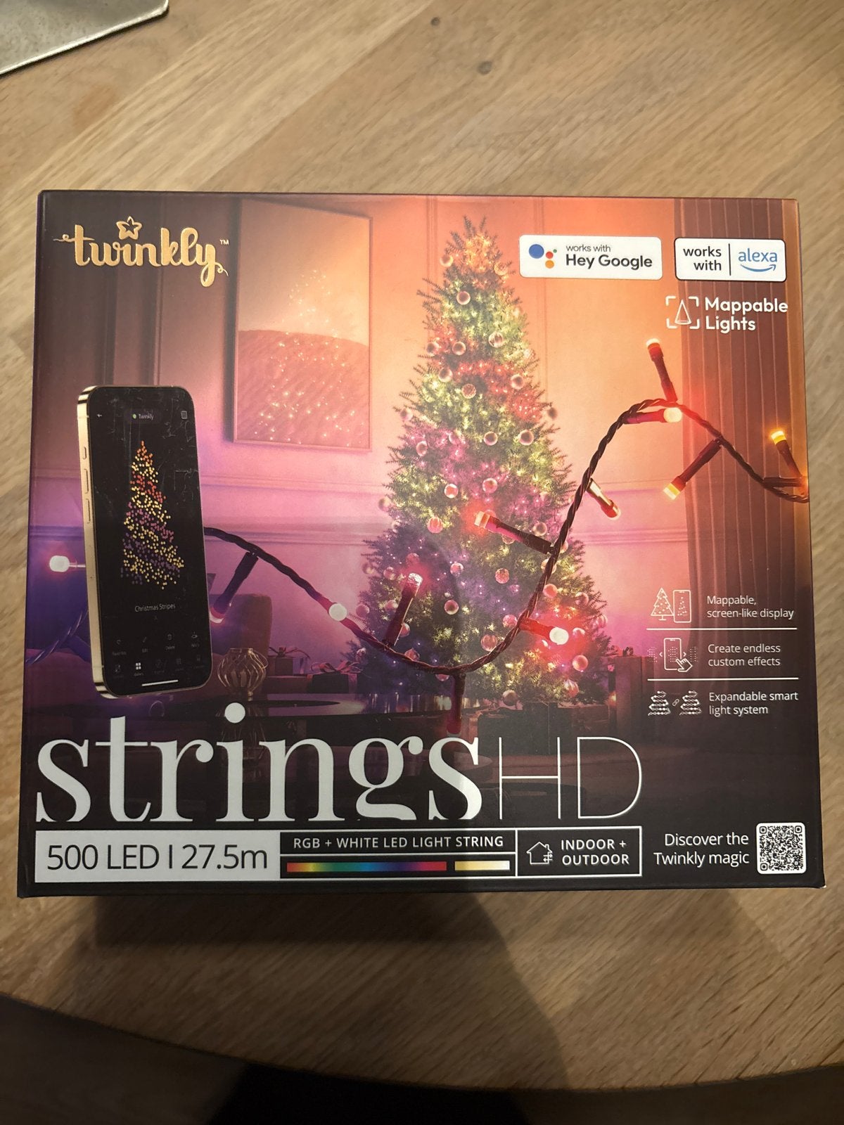 Twinkly kerstverlichting HD 500 led, Diversen, Ophalen of Verzenden, Nieuw