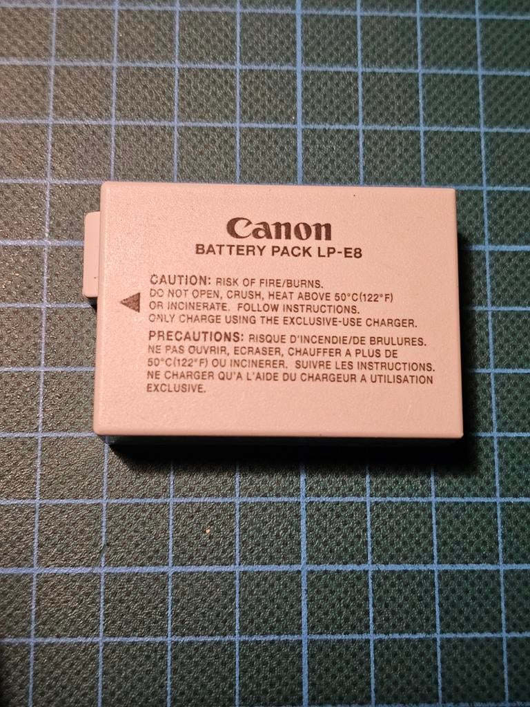 Originele Canon LP-E8 Batterij, Ophalen of Verzenden, Zo goed als nieuw