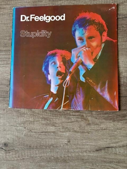 LP Dr. Feelgood - Stupidity - 1976               LIVE, Ophalen of Verzenden, Gebruikt, 12 inch, Poprock