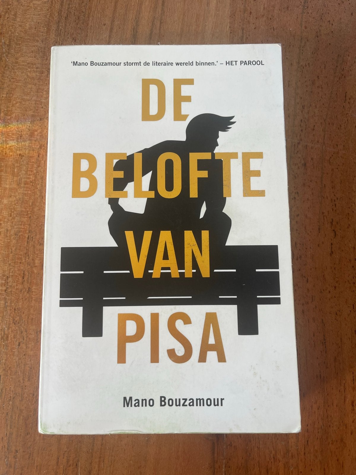 De Belofte van Pisa - Mano Bouzamour (Zo goed als nieuw), Boeken, Ophalen of Verzenden, Zo goed als nieuw, Nederland