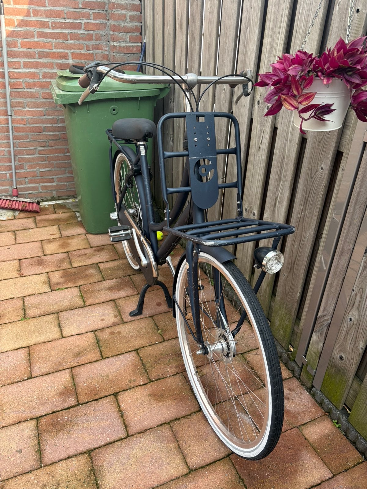 Cortina Omafiets 28 inch wielen, Fietsen en Brommers, Ophalen, Velgrem, 56 cm of meer, Handrem