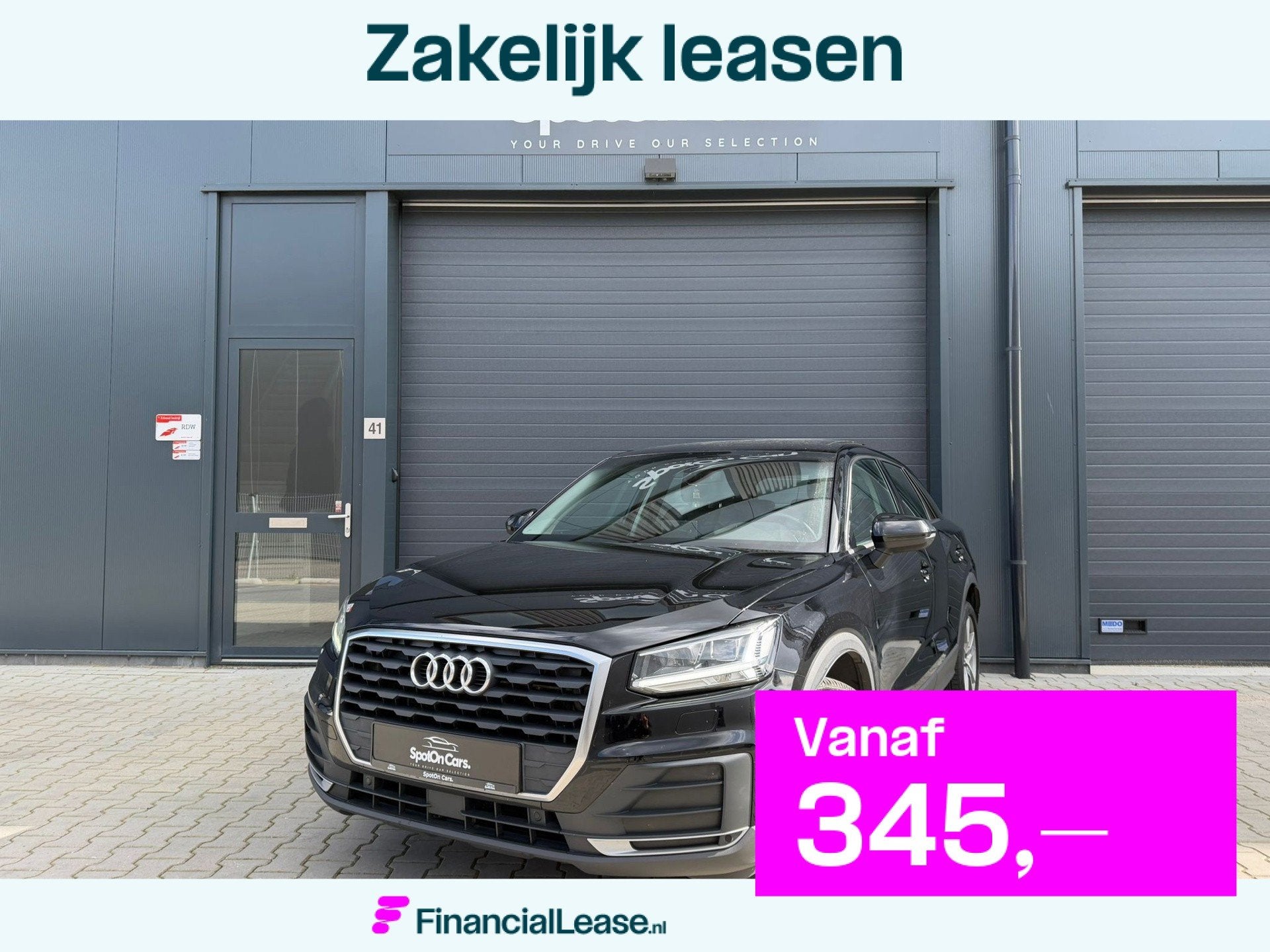 Audi Q2 35 TFSI S Edition AUTOMAAT PANO MATRIX KEYLESS, 4 cilinders, 150 pk, Zwart, Leder