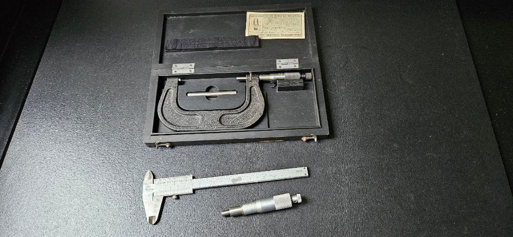 Hommel micrometer Mitutoyo schuifmaat Carl Mahr dieptemeter, Ophalen of Verzenden, Afstand