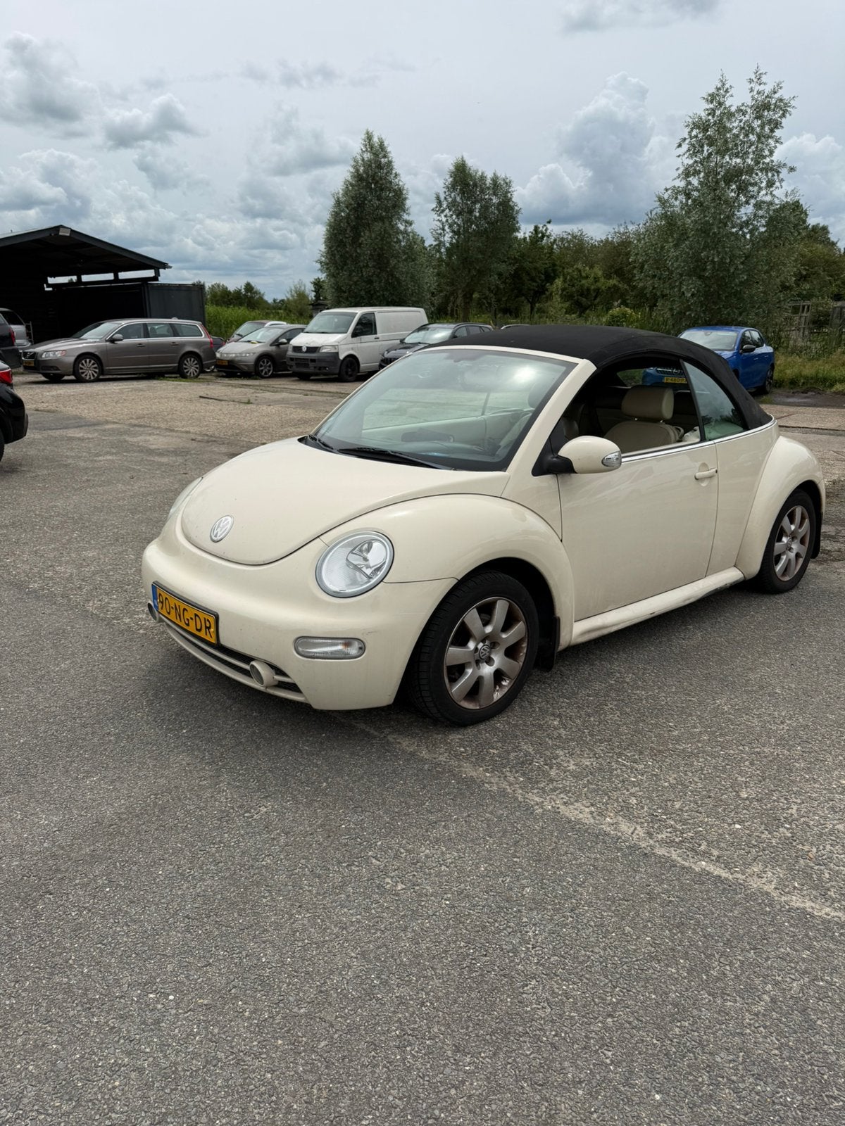 Volkswagen Beetle (Kever) 2.0 Cabriolet 85KW AUT 2003 Beige, Beetle (Kever), 4 cilinders, 4 stoelen, Beige