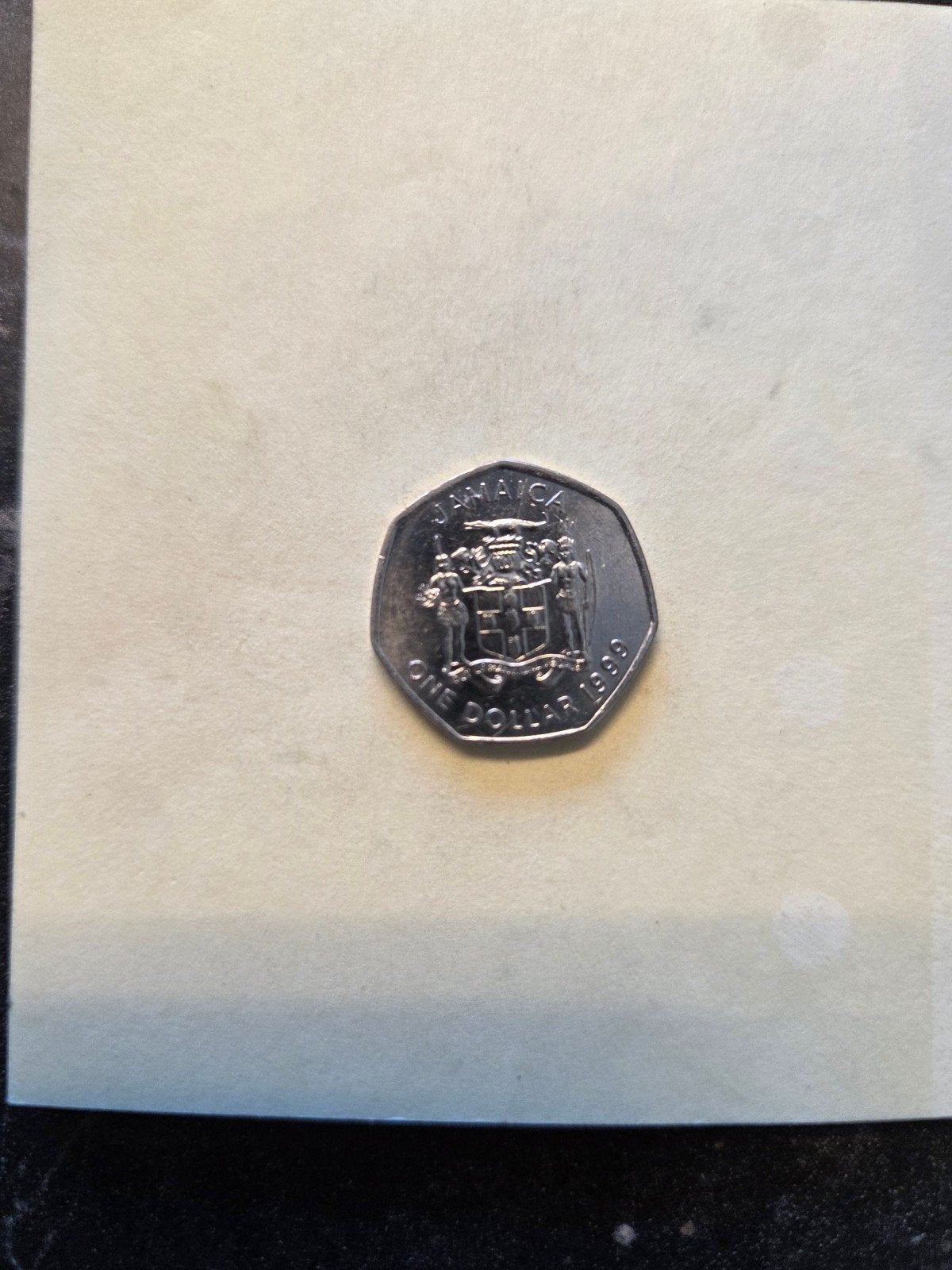 Jamaica 1 Dollar 1989 - Sir Alexander Bustamante Munt, Ophalen of Verzenden, Losse munt