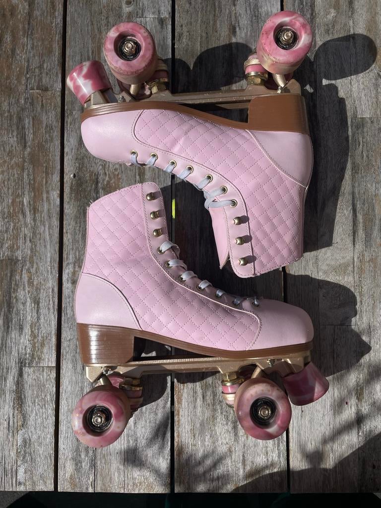 Roze Story Phoenix rolschaatsen - Maat 40, Ophalen of Verzenden, Zo goed als nieuw, Dames
