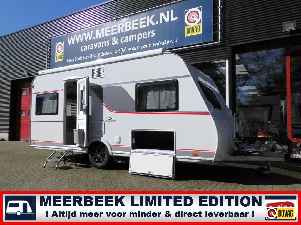 Bürstner Premio 455 TS +MOVER+THULE+GFK DAK+FRANSBE, Caravans en Kamperen, Caravans, Rondzit, Schokbreker, Particulier, Tot en met 4