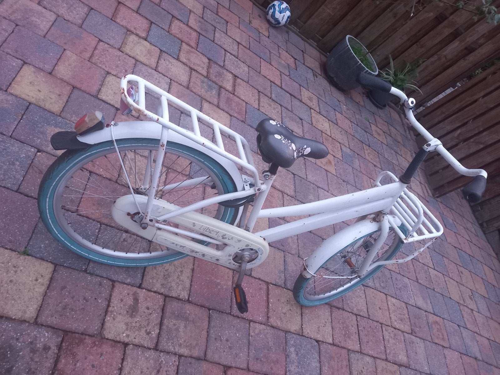 meisjesfiets, Terugtraprem, Gebruikt, 50 tot 53 cm, Ophalen