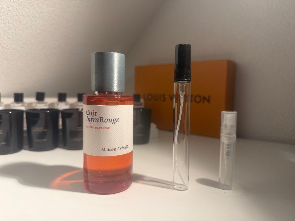 Crivelli - Cuir Infrarouge decant sample split parfum, Ophalen of Verzenden, Nieuw
