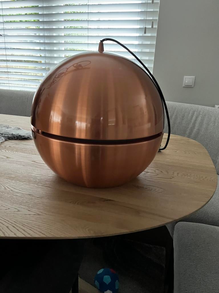 Zuiver hanglamp retro style, Ophalen, Zo goed als nieuw, Metaal, Minder dan 50 cm