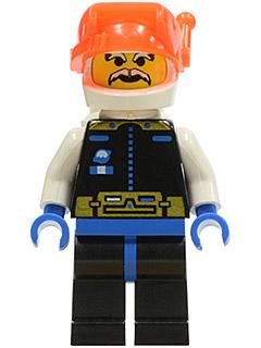 Lego Space Ice Planet Minifig Ice Planet Chief (Commander Co, Lego, Ophalen of Verzenden, Zo goed als nieuw, Compleet