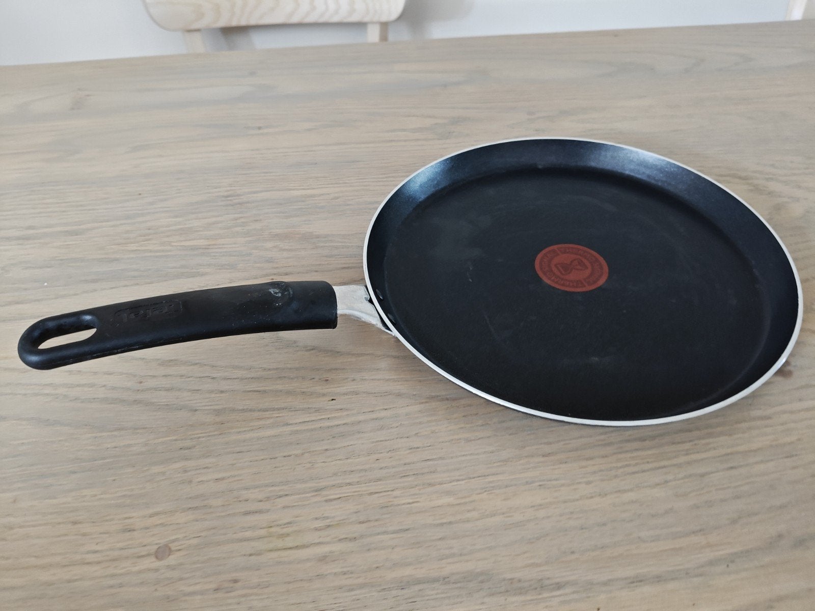 Tefal Pannenkoekenpan - Gebruikt, Pannenkoekenpan, Antiaanbaklaag, Aluminium, Ophalen of Verzenden