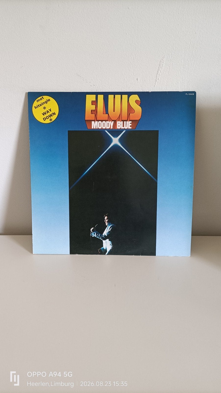 Elvis Presley - Moody Blue LP - Zeer goede staat, Ophalen of Verzenden, Zo goed als nieuw, 12 inch