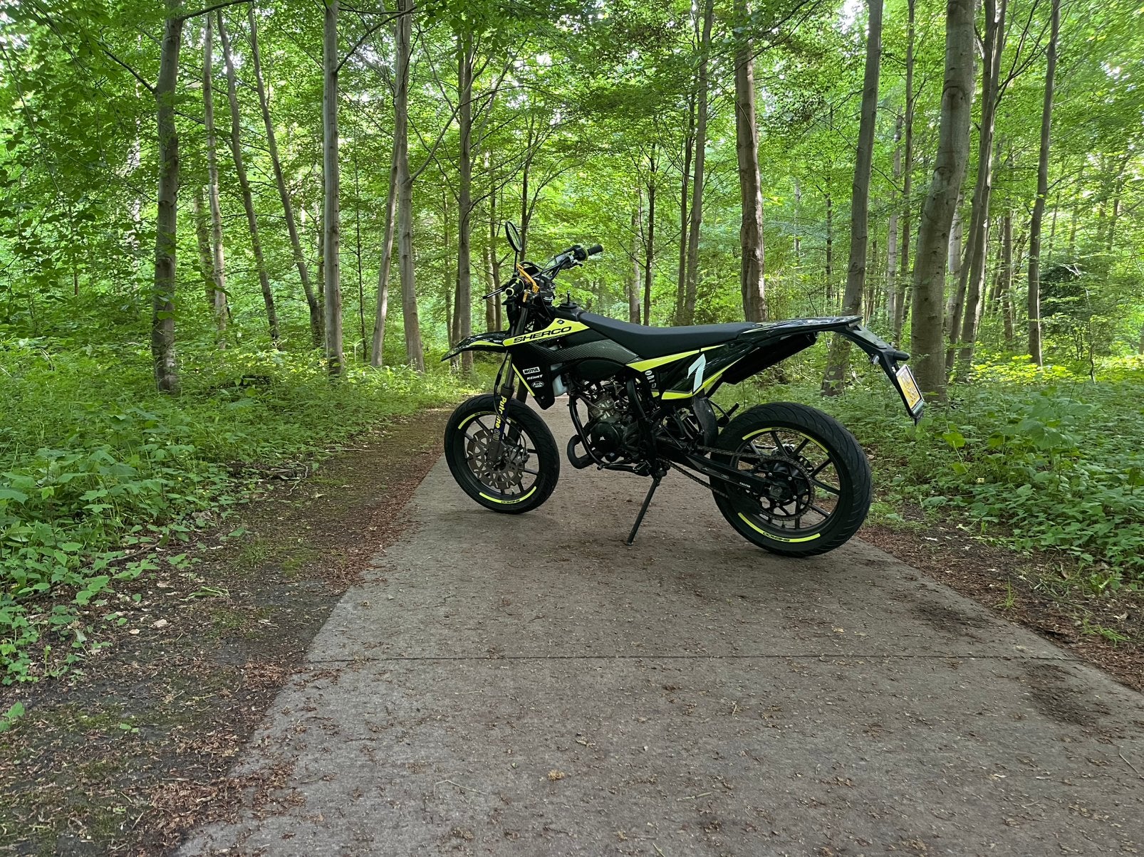 Sherco E50, Ophalen, Overige typen, Zo goed als nieuw, 50 cc