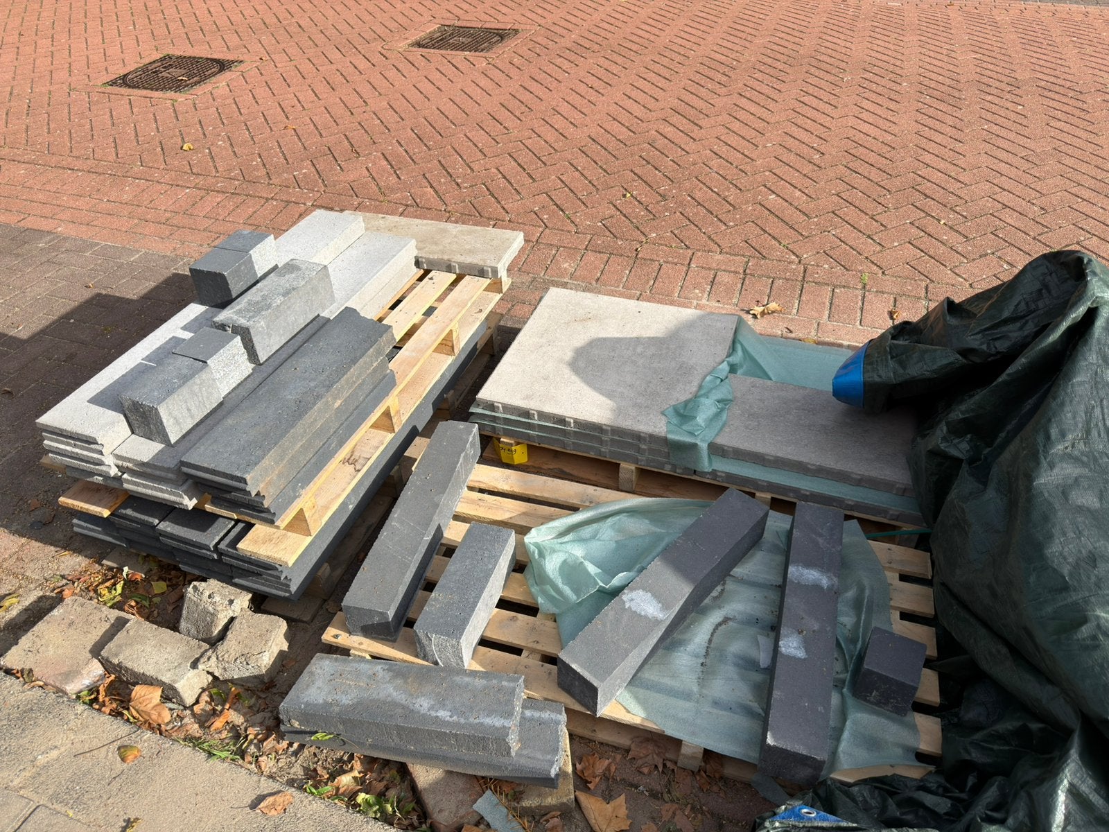 Diverse producten tuin o.a opsluitbanden en tuintegels, Ophalen, Nieuw, Beton, Overige typen