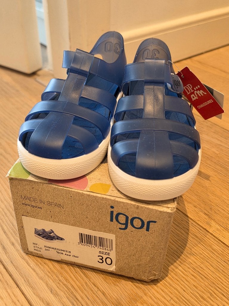 Nieuwe Igor Azur Clair kinder sandalen maat 30, Jongen of Meisje, Schoenen, Nieuw, Ophalen of Verzenden
