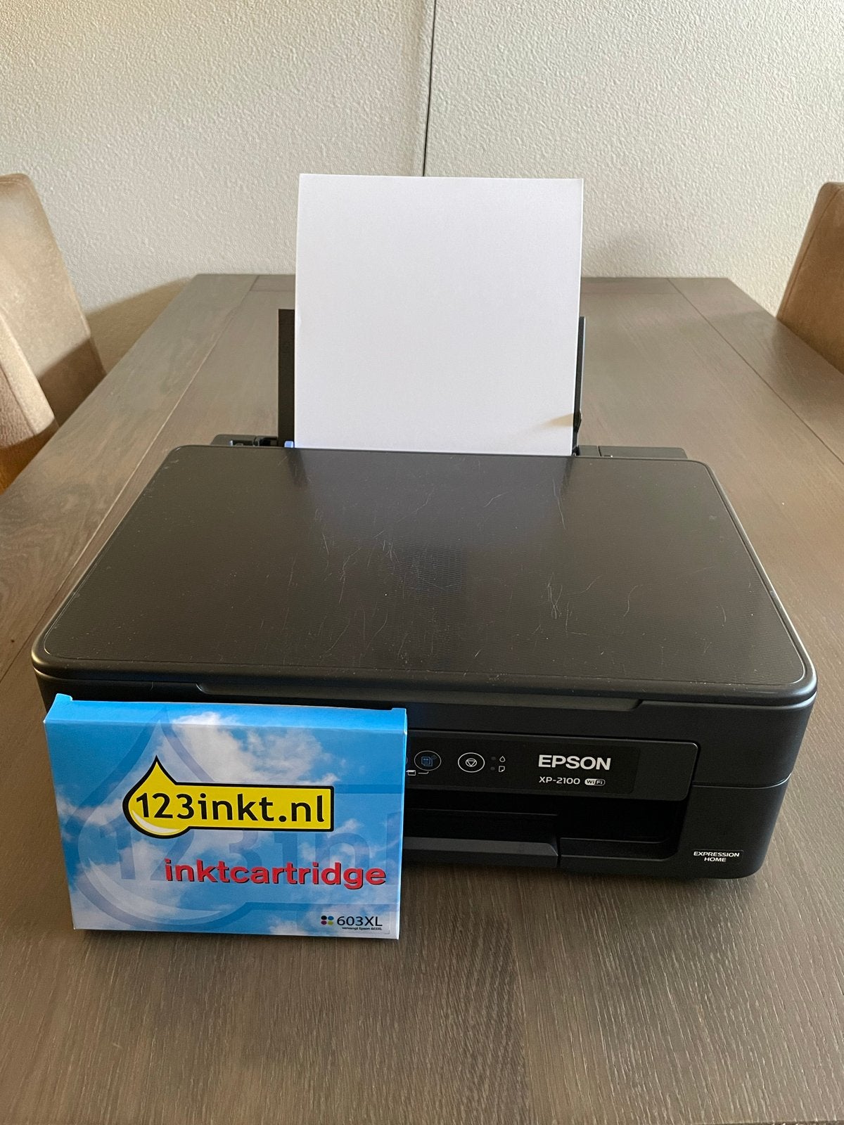 Epson XP-2100 All-in-One Printer met extra cartridges, Gebruikt, Inkjetprinter, All-in-one, Kleur printen