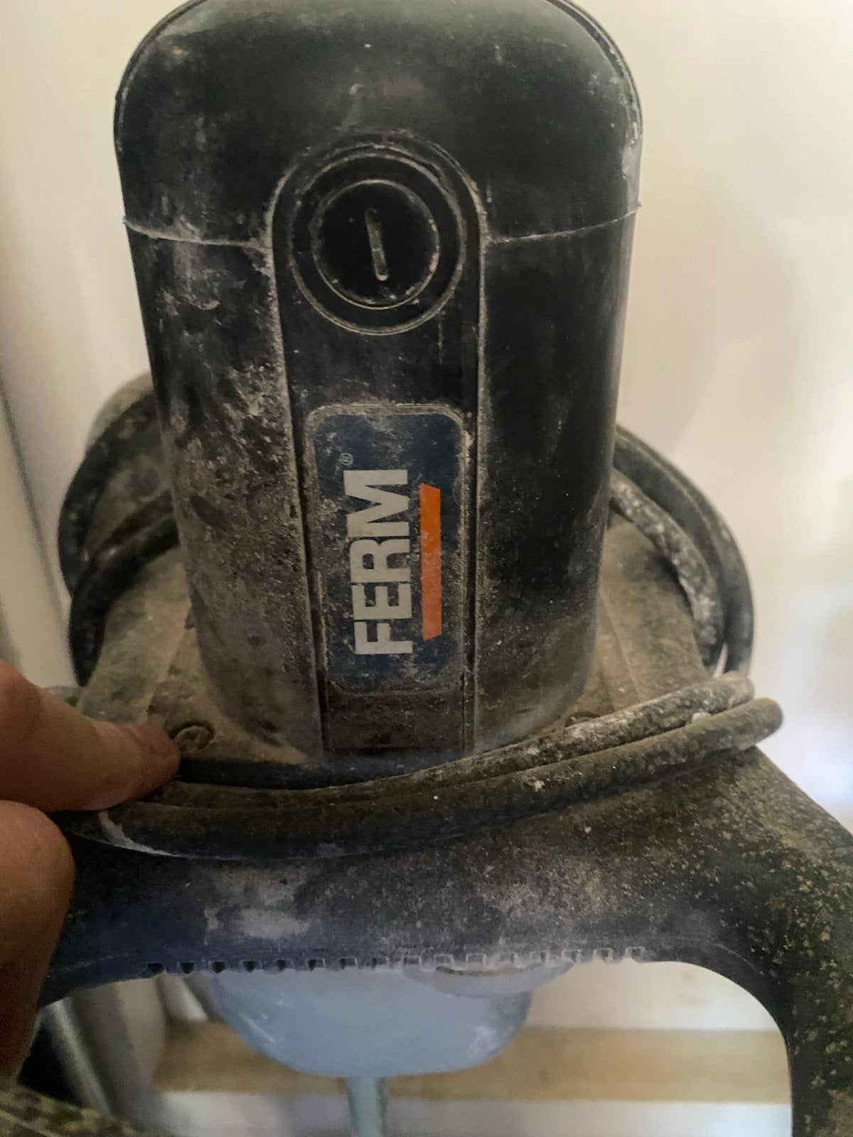 Elektrische Mortelmixer Lijmmixer incl. Mengstaaf, Ophalen, Gebruikt
