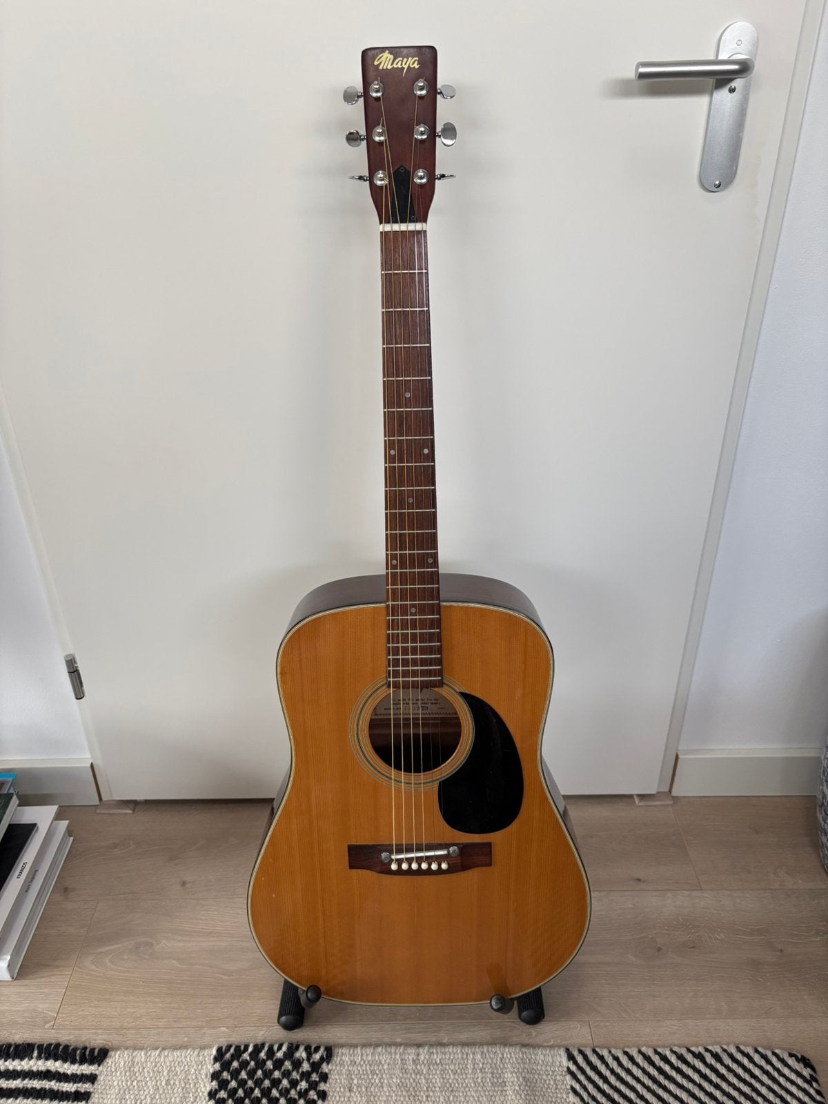 Akoestiche Gitaar Maya FK337/3 incl., Muziek en Instrumenten, Ophalen, Gebruikt, Western- of Steelstringgitaar