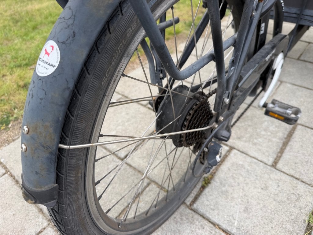 Troy E-Bike Special Bakfiets Inruilkoopje!, 4 kinderen of meer, Gebruikt, Huif, Niet ingevuld