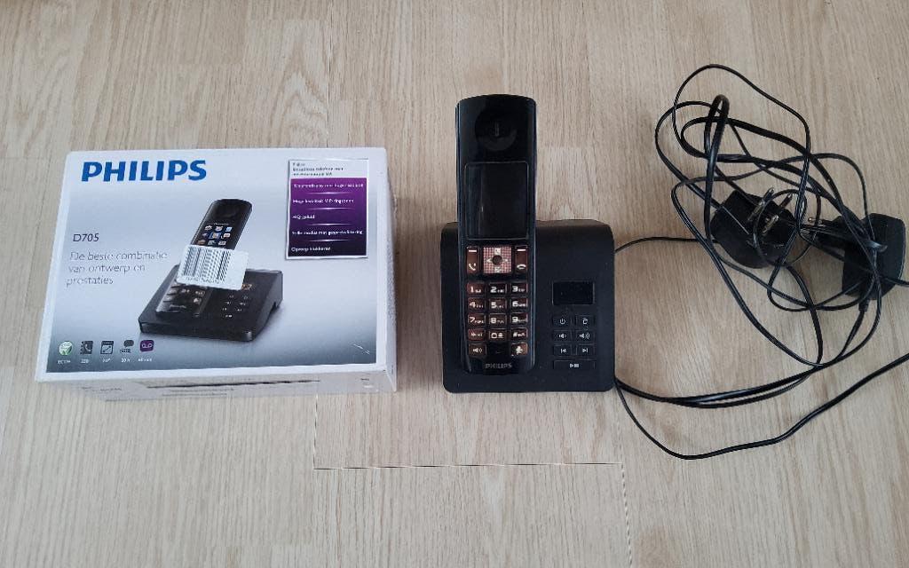 Draadloze telefoon., Ophalen, Zo goed als nieuw, 1 handset