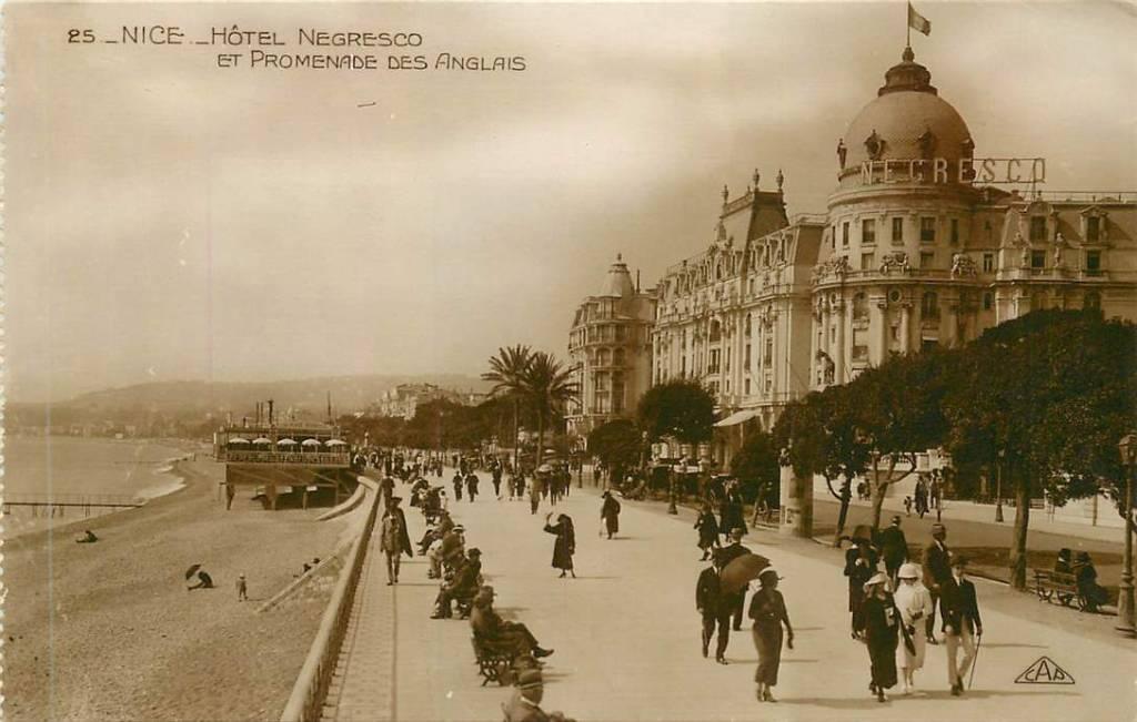 381-233-039 Nice Hotel Negresso, Verzenden, Voor 1920, Frankrijk