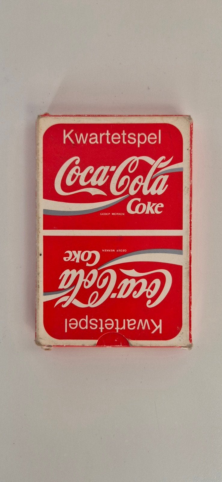 Retro Coca-Cola kwartetspel, Ophalen of Verzenden, Zo goed als nieuw, Gebruiksvoorwerp
