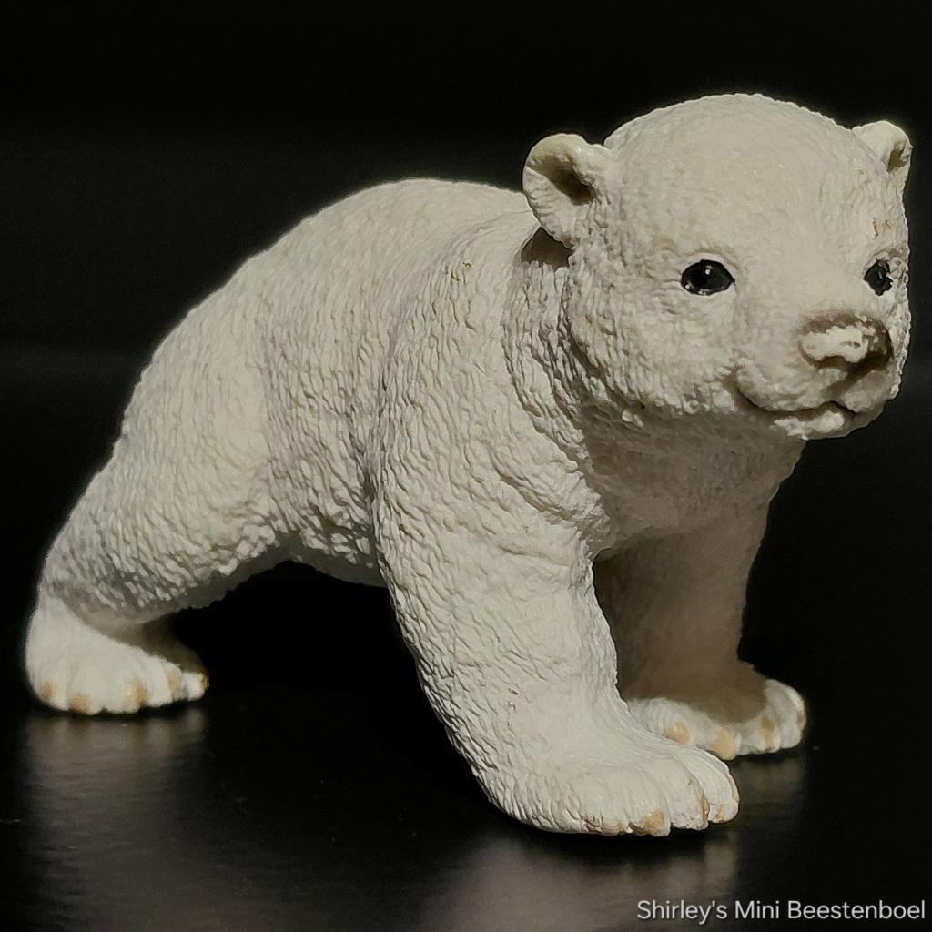 schleich ijsbeer welp, Ophalen of Verzenden, Gebruikt, Wild dier, Beeldje of Figuurtje