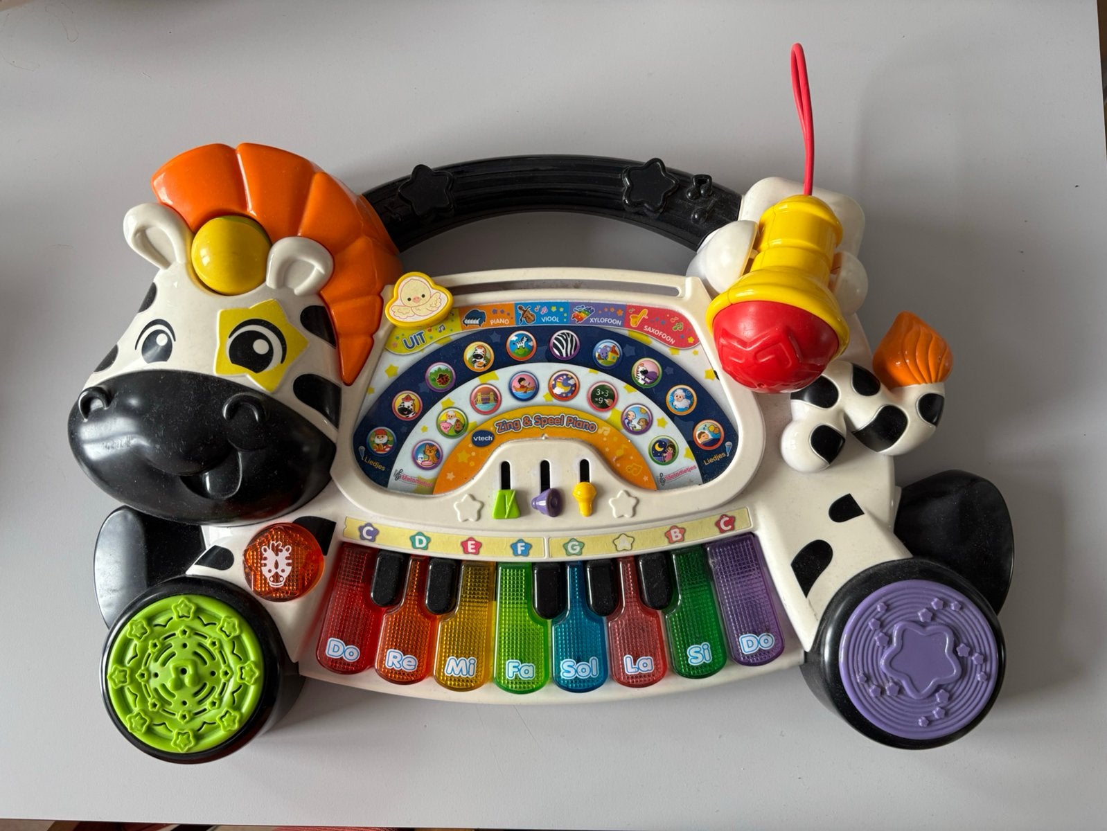 Vtech zebra, Ophalen, Gebruikt