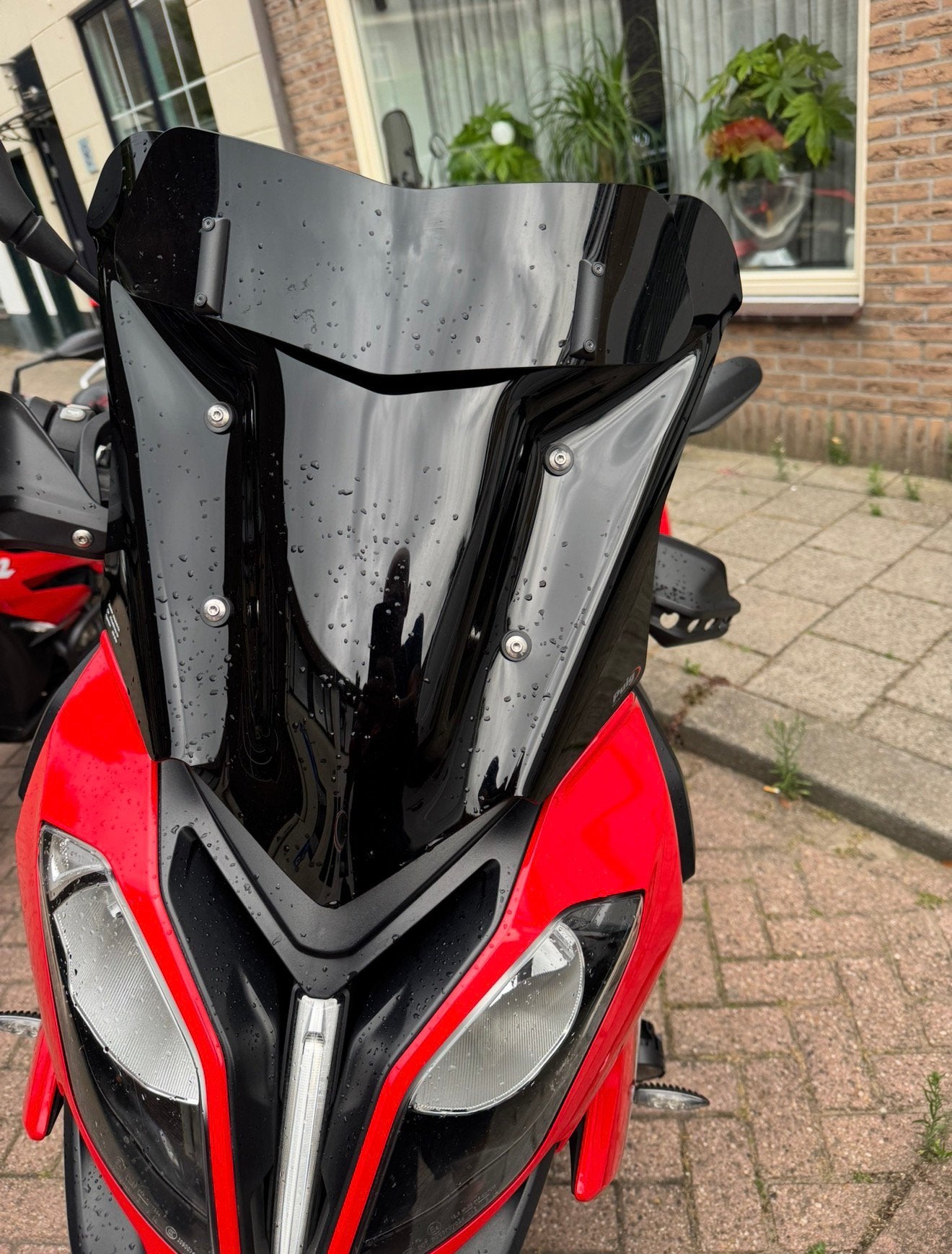 Puig windscherm incl spoiler BMW S1000XR K49, Ophalen