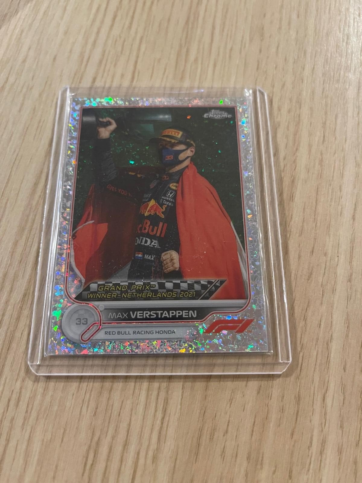 Max Verstappen winaar Zandvoort /299 Diamond Dutch GP Topps, Ophalen of Verzenden, Zo goed als nieuw, Formule 1