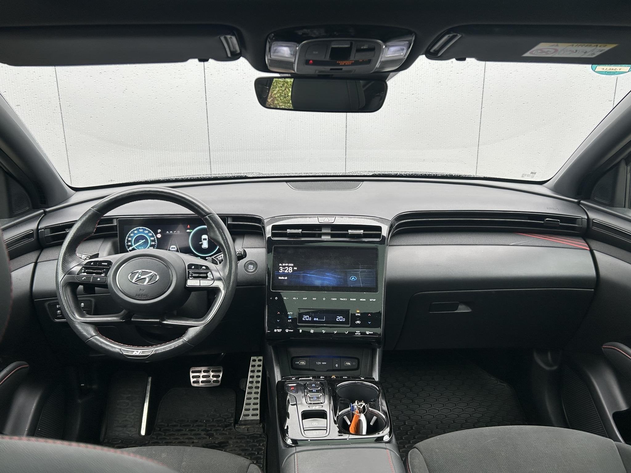 Hyundai Tucson 1.6 T-GDI HEV N Line Edition Sky / Trekhaak A, Gebruikt, Euro 6, 4 cilinders, 1650 kg