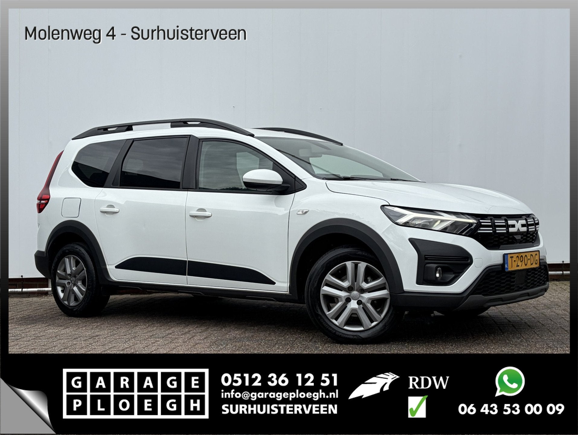Dacia Jogger 7-Pers 1.0 TCe 100 ECO-G Carplay Airco Cruise 7, Auto's, Voorwielaandrijving, 1227 kg, Euro 6, 7 stoelen
