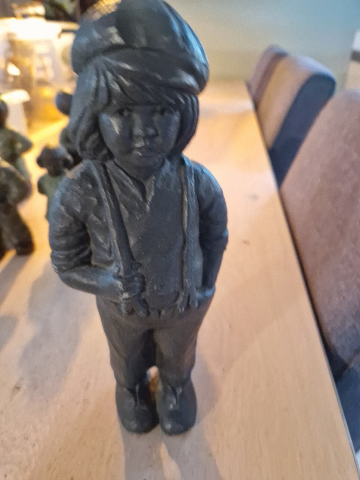 Collectie Geert Kuneb van 20 bronzen kinderbeeldjes, Ophalen, Groep mensen, Minder dan 20 cm, Beeld