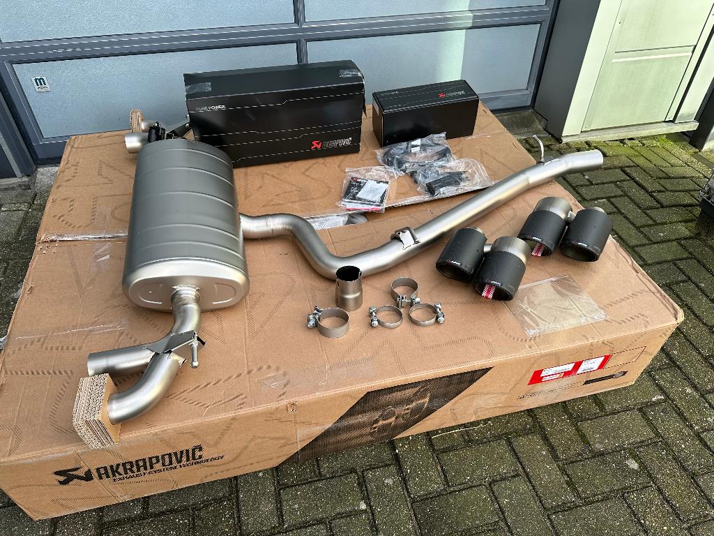 Akrapovic Titanium Evolution uitlaatsysteem Audi S3 8Y 20-24, Ophalen of Verzenden