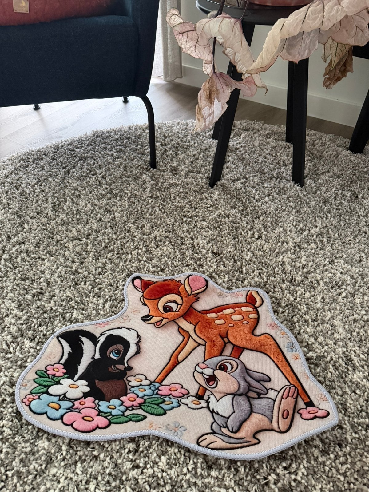 Vloermatje bambi, Verzamelen, Disney, Ophalen of Verzenden, Bambi of Dumbo, Nieuw, Overige typen