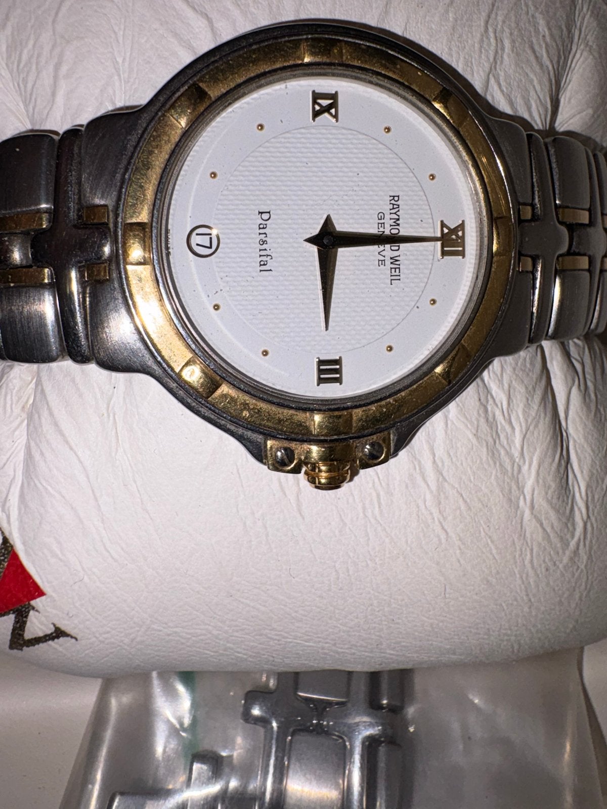 Raymond Weil Parsifal Horloge - Staal/Goud, Overige merken, Gebruikt, Staal, Polshorloge
