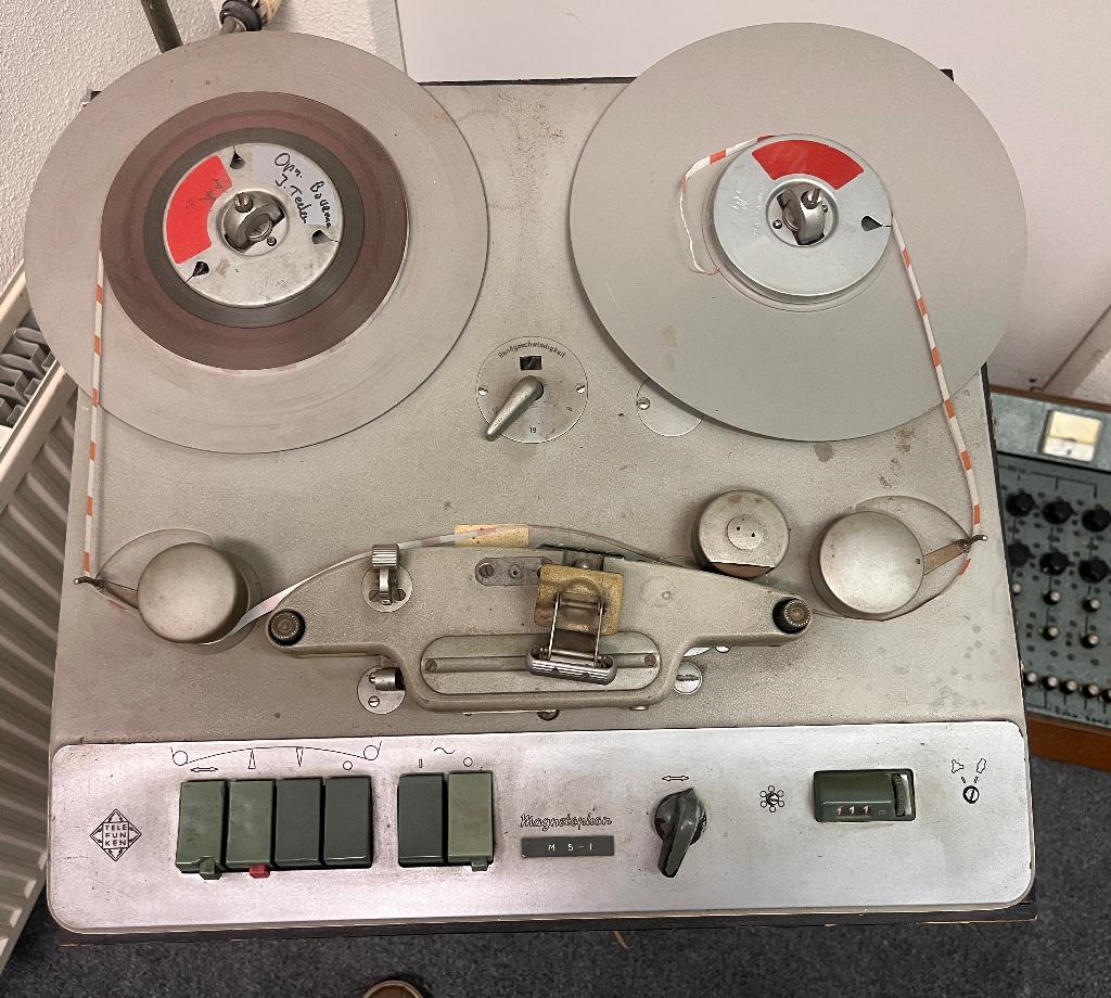 telefunken M5 buizen mono, Audio, Tv en Foto, Ophalen, Bandrecorder