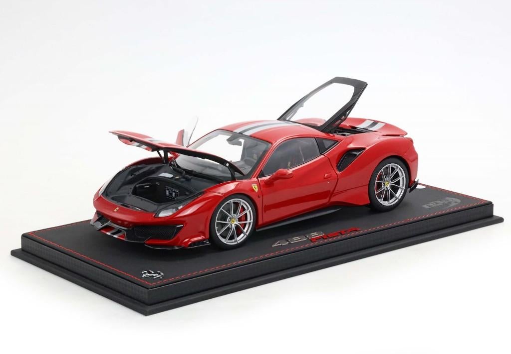 Ferrari 488 Pista Diecast "open" BBR 1:18 NIEUW ! C4F, Overige merken, BBR, ., Nieuw